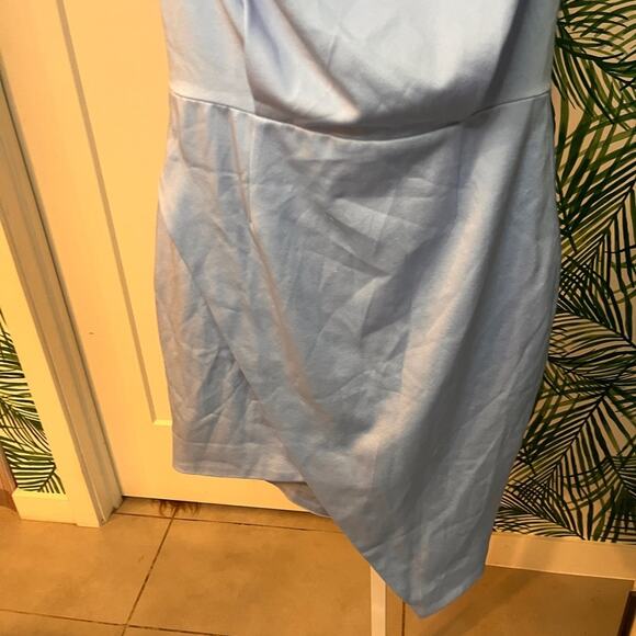 Elliatt Camo Halter Dress in Blue NWT XS - Picture 7 of 13